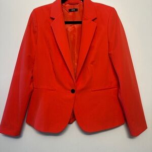 Women's Red Blazer Jacket